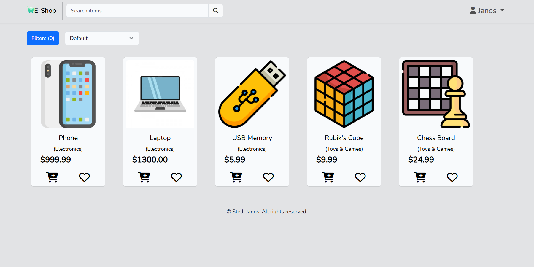 E-Shop